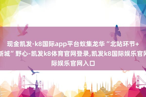 现金凯发·k8国际app平台蚁集龙华“北站环节+数字新城”野心-凯发k8体育官网登录,凯发k8国际娱乐官网入口